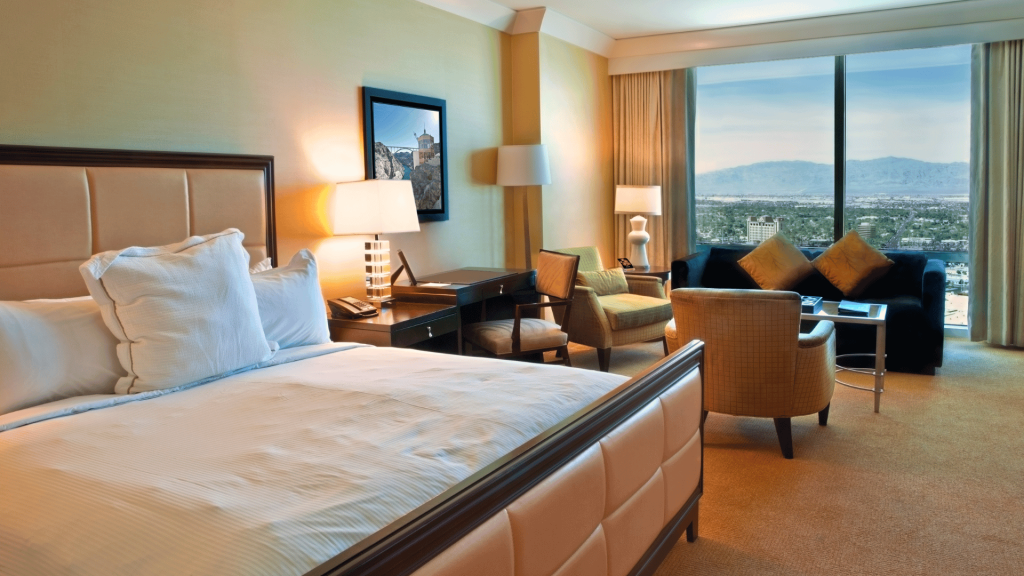luxury suite at luxury casino hotel